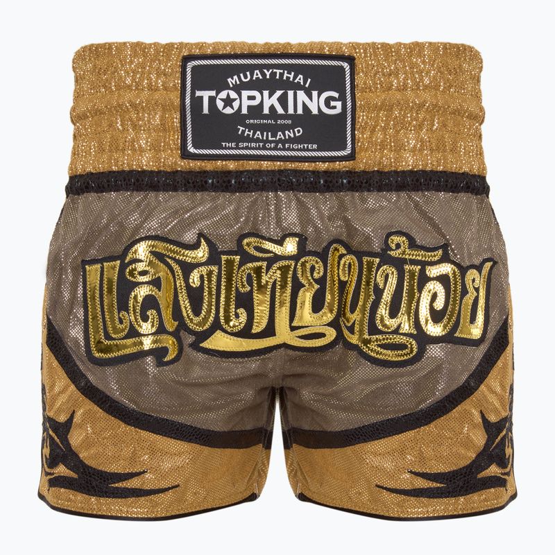 Top King Kickboxing edzőnadrág sárga