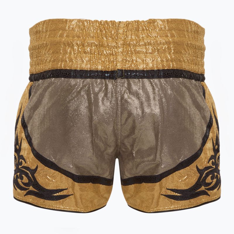 Top King Kickboxing edzőnadrág sárga 2