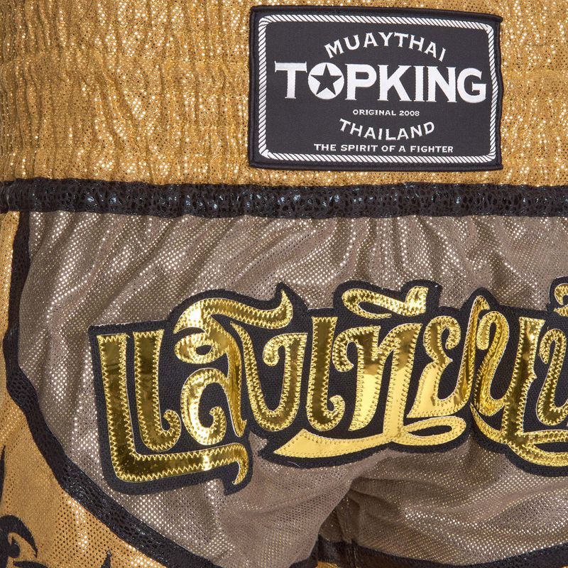 Top King Kickboxing edzőnadrág sárga 3