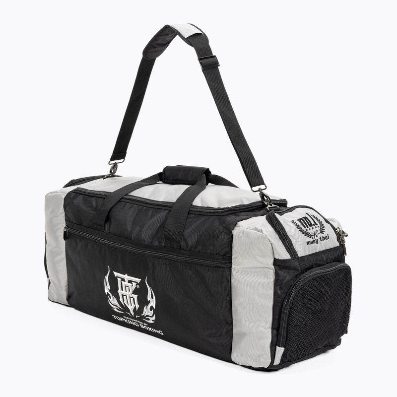 Top King Gym edzőtáska 110 l fekete/szürke 2