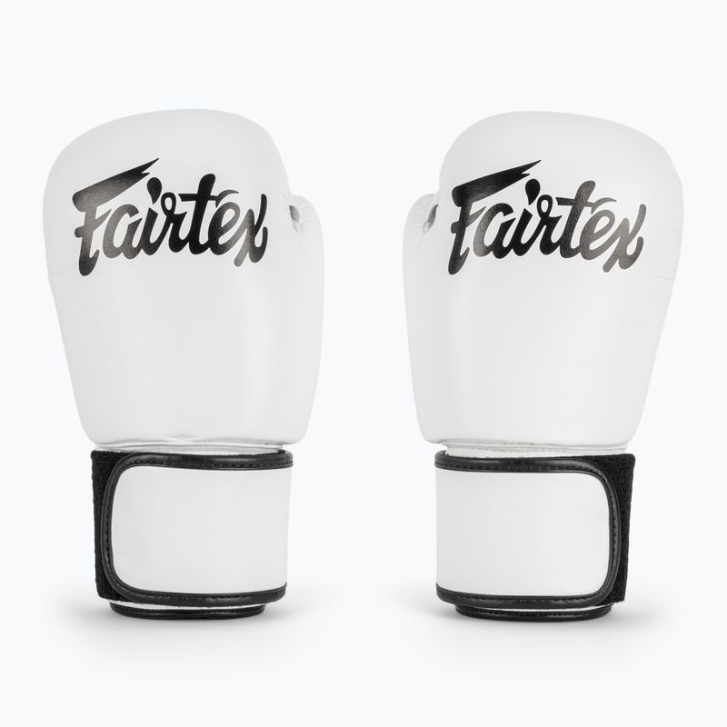 Fairtex amatőr bokszkesztyű fehér 2