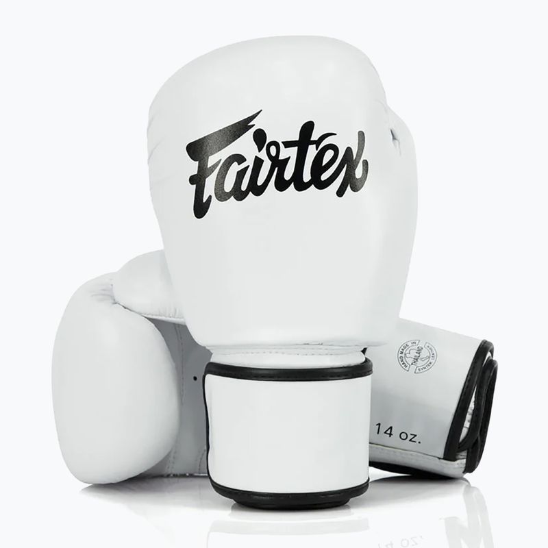 Fairtex amatőr bokszkesztyű fehér 4
