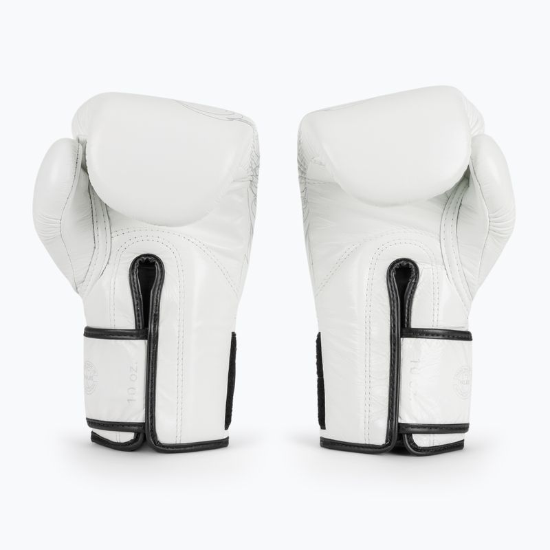 Boxkesztyű Fairtex Glory Kickboxing Competition Training Boxing white 3