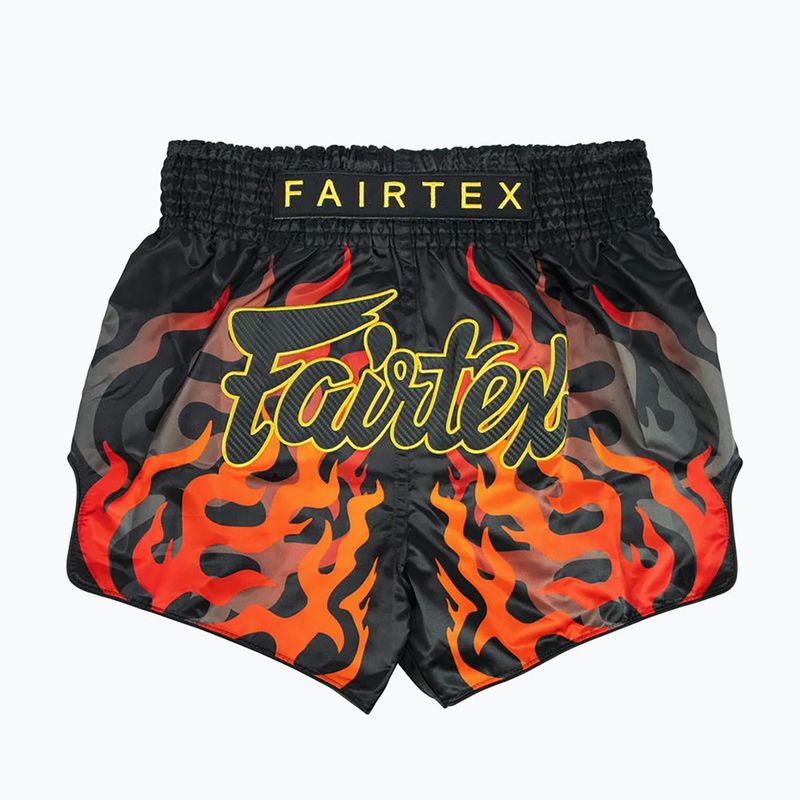 Fairtex Muay Thai edzőnadrág BS1921 'Volcano' fekete 2