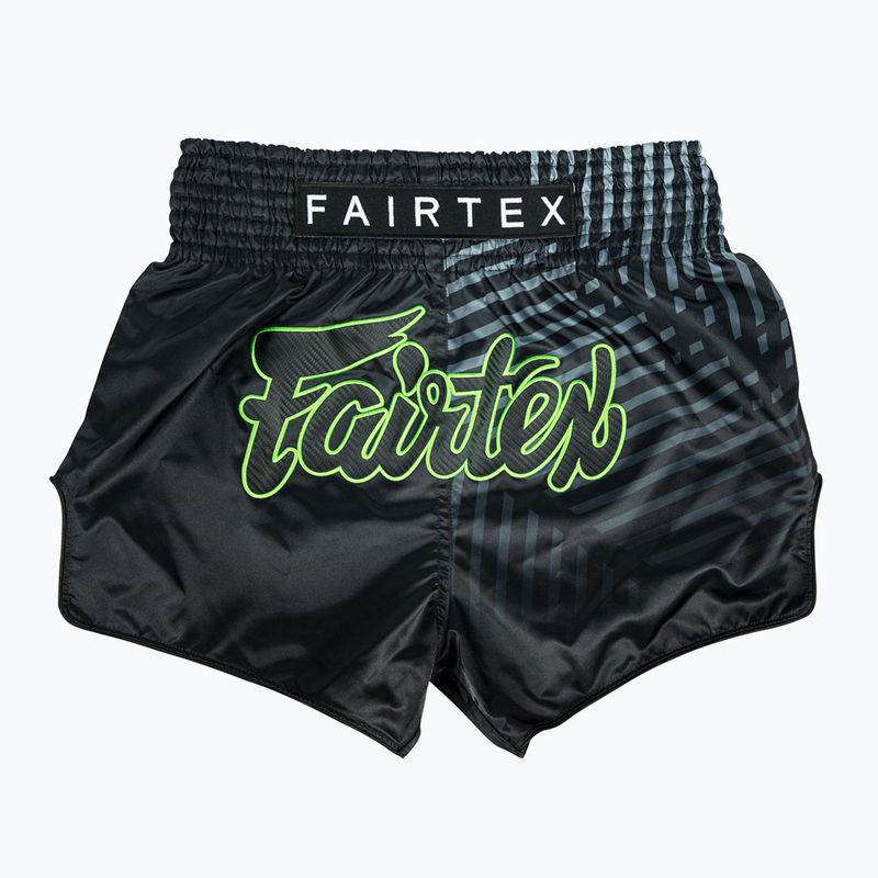 Fairtex Muay Thai edzőnadrág BS1924 'Racer' fekete