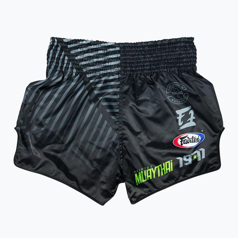 Fairtex Muay Thai edzőnadrág BS1924 'Racer' fekete 2