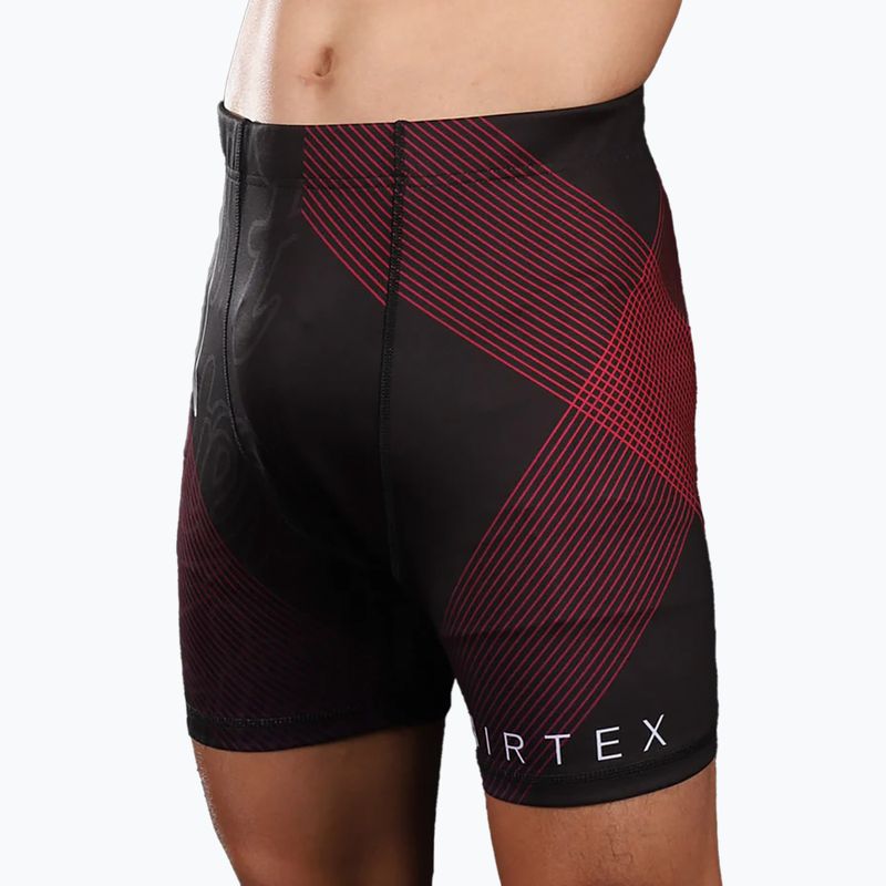 Fairtex Vale Tudo CP8 fekete/lila edző rövidnadrág 2