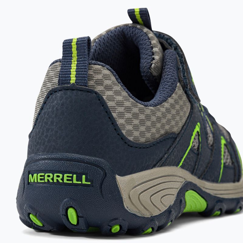 Merrell Trail Chaser gyermek túrabakancs tengerészkék MK261237 9