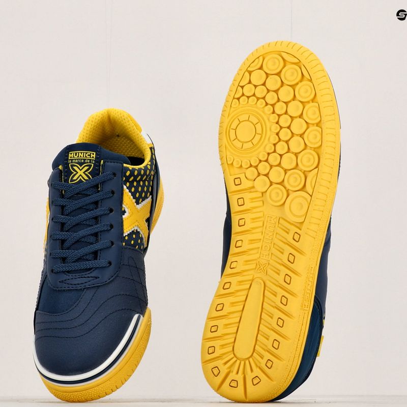 Gyermek futballcipő MUNICH G-3 Indoor azul 14