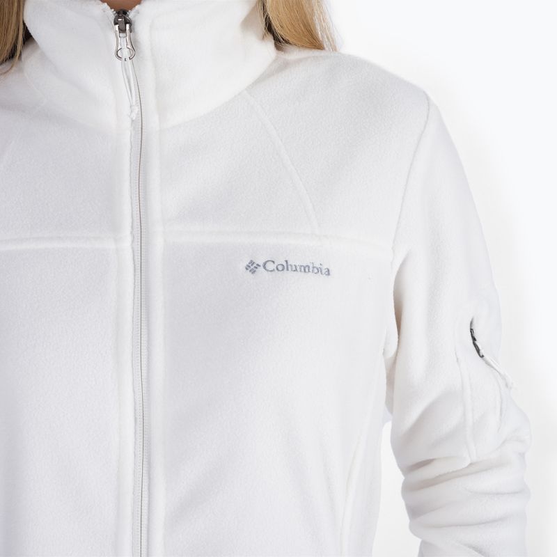 Columbia Fast Trek II női fleece pulóver 125 fehér 1465351 4
