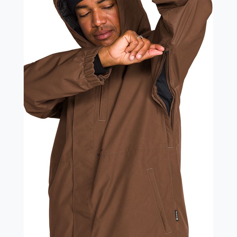Férfi snowboarddzseki Volcom Dua Insulated Gore-Tex Jacket desert taupe 5