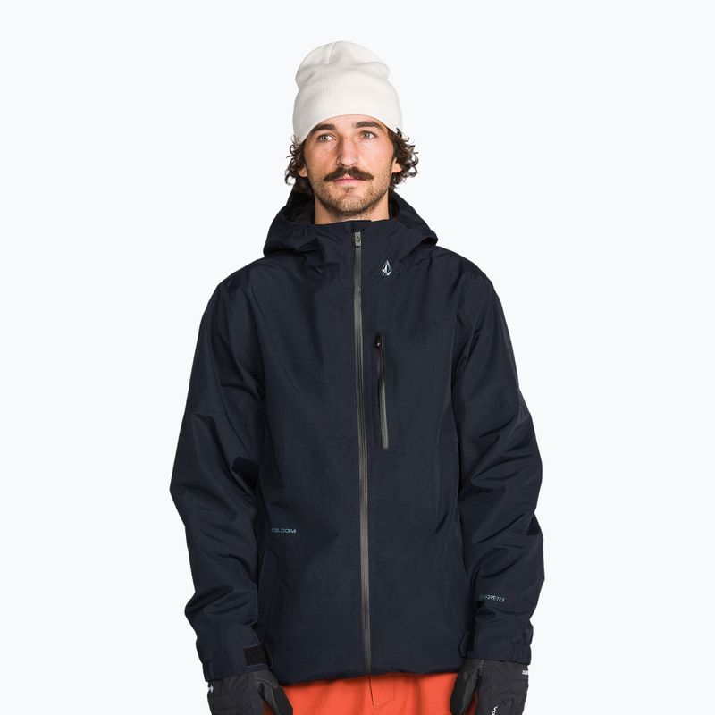 Férfi snowboarddzseki Volcom L Gore-Tex Jacket black