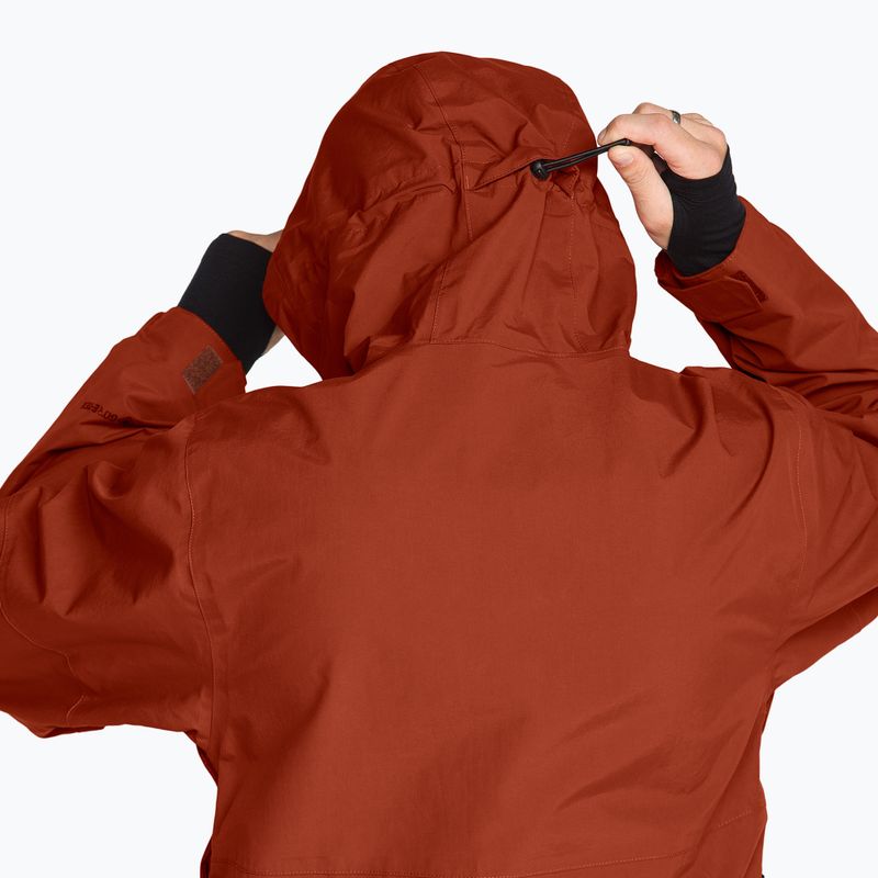 Férfi snowboarddzseki Volcom L Gore-Tex Jacket burnt orange 6