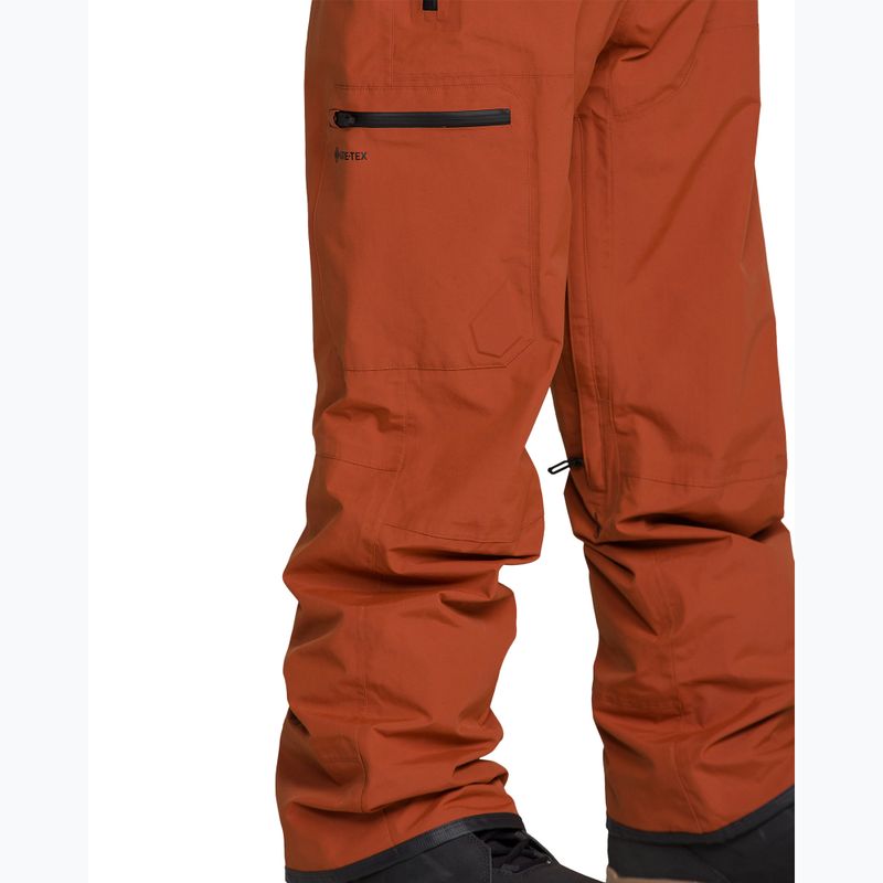 Férfi snowboardnadrág Volcom L Gore-Tex Pant Burnt Orange 7