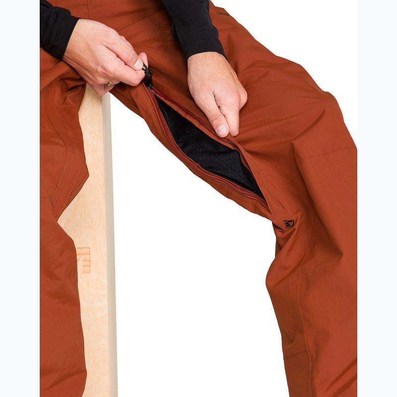 Férfi snowboardnadrág Volcom L Gore-Tex Pant Burnt Orange 8
