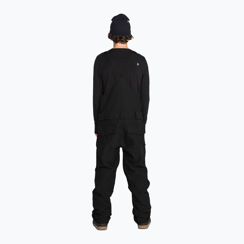 Férfi snowboardnadrág Volcom Roan Bib Overall 2026 black 2