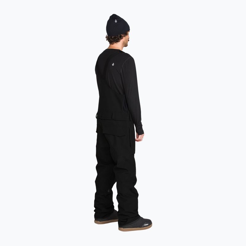 Férfi snowboardnadrág Volcom Roan Bib Overall 2026 black 3