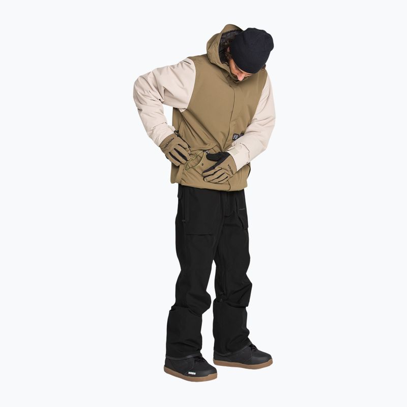 Férfi snowboardnadrág Volcom Roan Bib Overall 2026 black 4