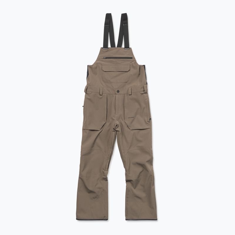 Férfi snowboardnadrág Volcom Roan Bib Overall teak 9