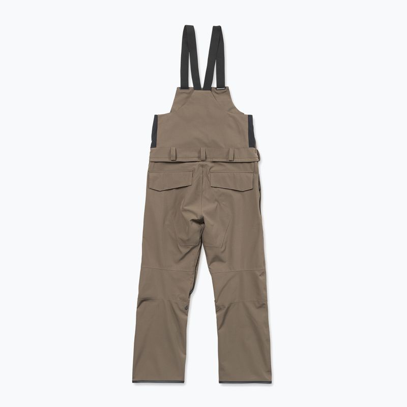 Férfi snowboardnadrág Volcom Roan Bib Overall teak 10