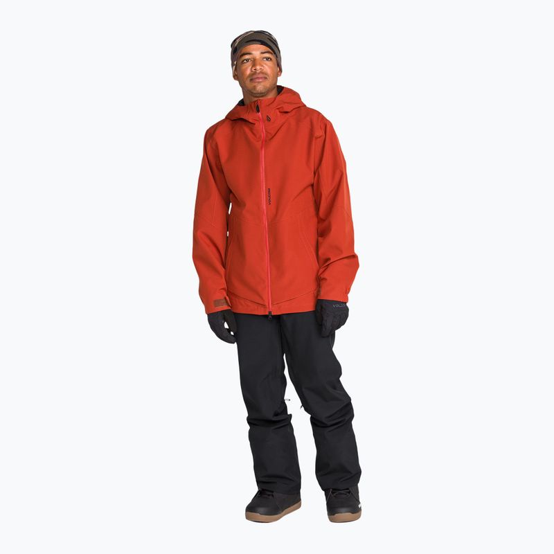 Férfi snowboardnadrág Volcom Freakin Snow Chino 2026 black 2