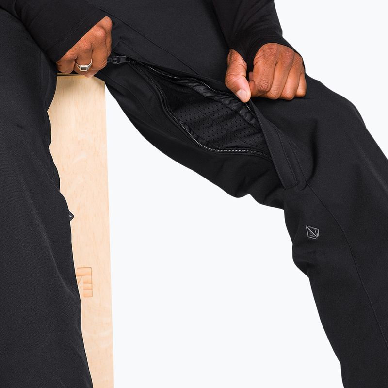Férfi snowboardnadrág Volcom Freakin Snow Chino 2026 black 6