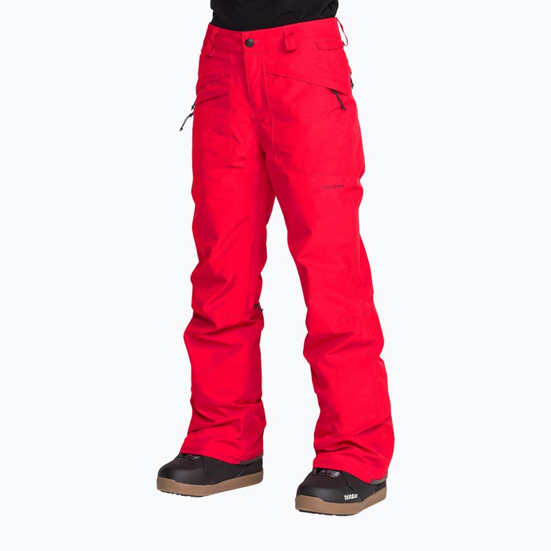 Női snowboardnadrág Volcom Kanyon Insulated Gore Pant bright cherry