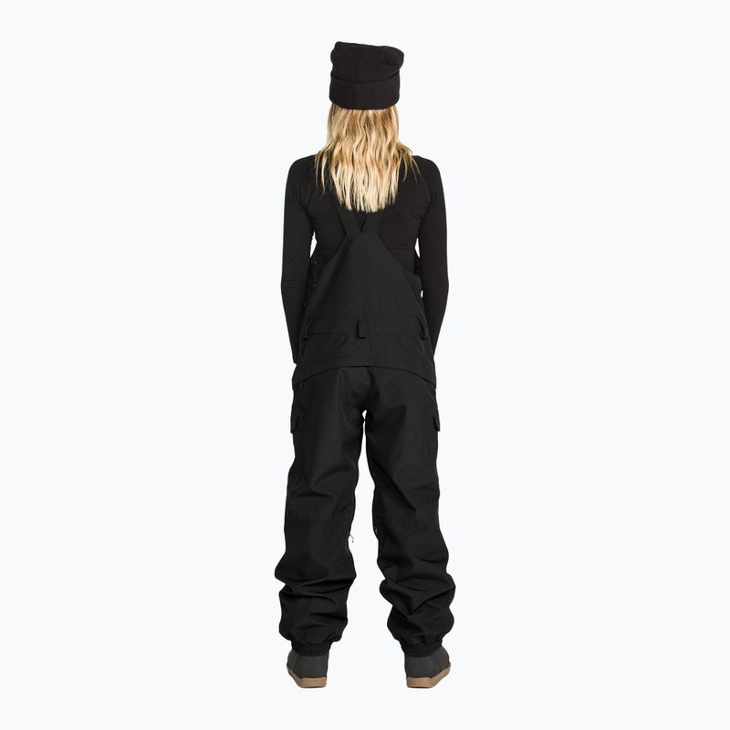 Női snowboardnadrág Volcom Crestron 3D Stretch Bib Overall black 2