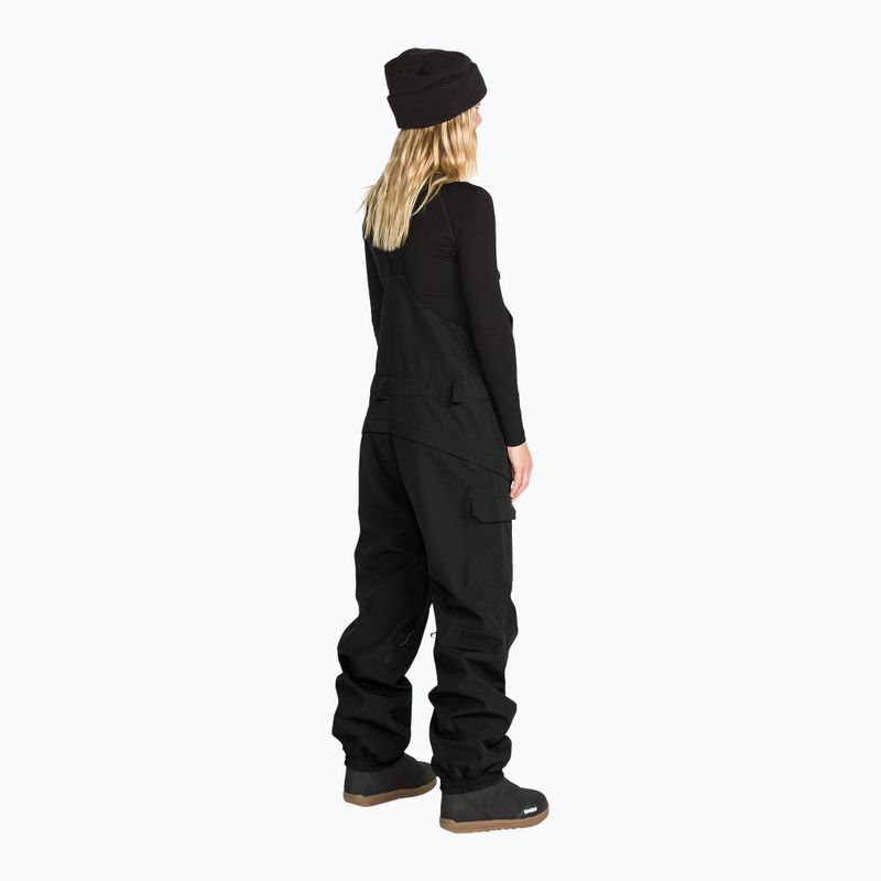 Női snowboardnadrág Volcom Crestron 3D Stretch Bib Overall black 3