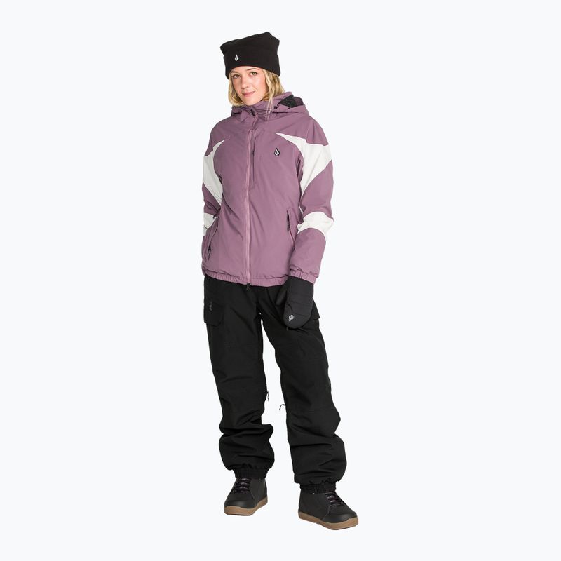 Női snowboardnadrág Volcom Crestron 3D Stretch Bib Overall black 4