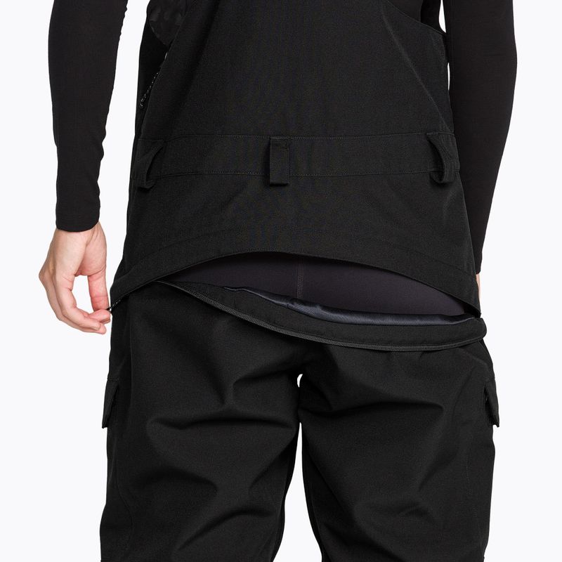 Női snowboardnadrág Volcom Crestron 3D Stretch Bib Overall black 7