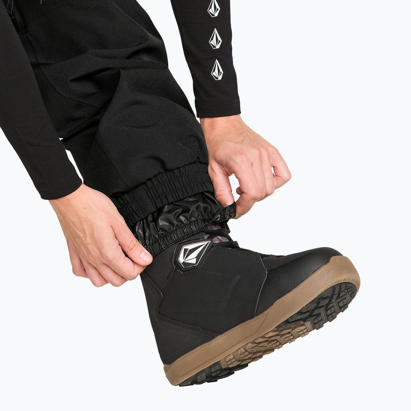 Női snowboardnadrág Volcom Crestron 3D Stretch Bib Overall black 9