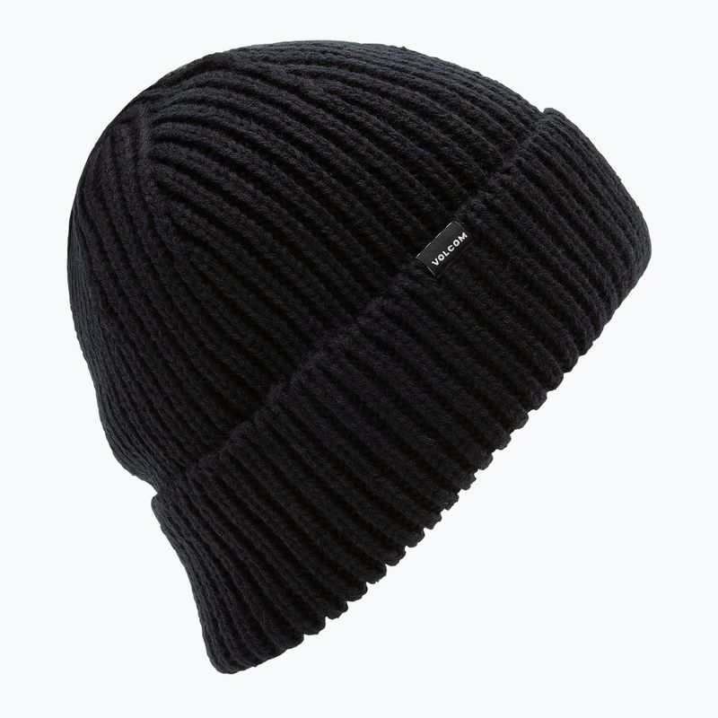 Férfi téli sapka Volcom Roller Beanie black