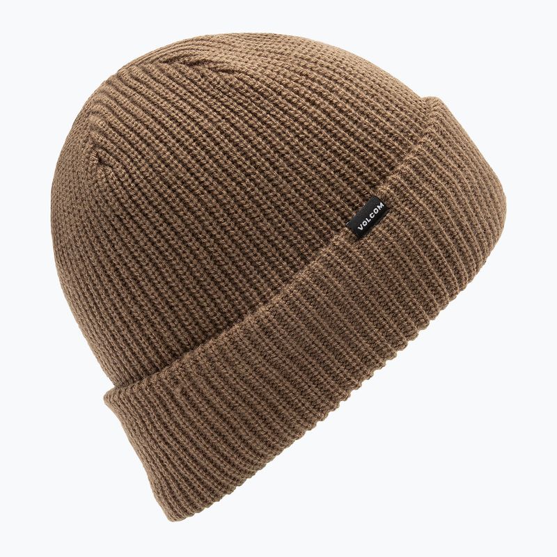 Férfi téli sapka Volcom Sweep Lined Beanie teak