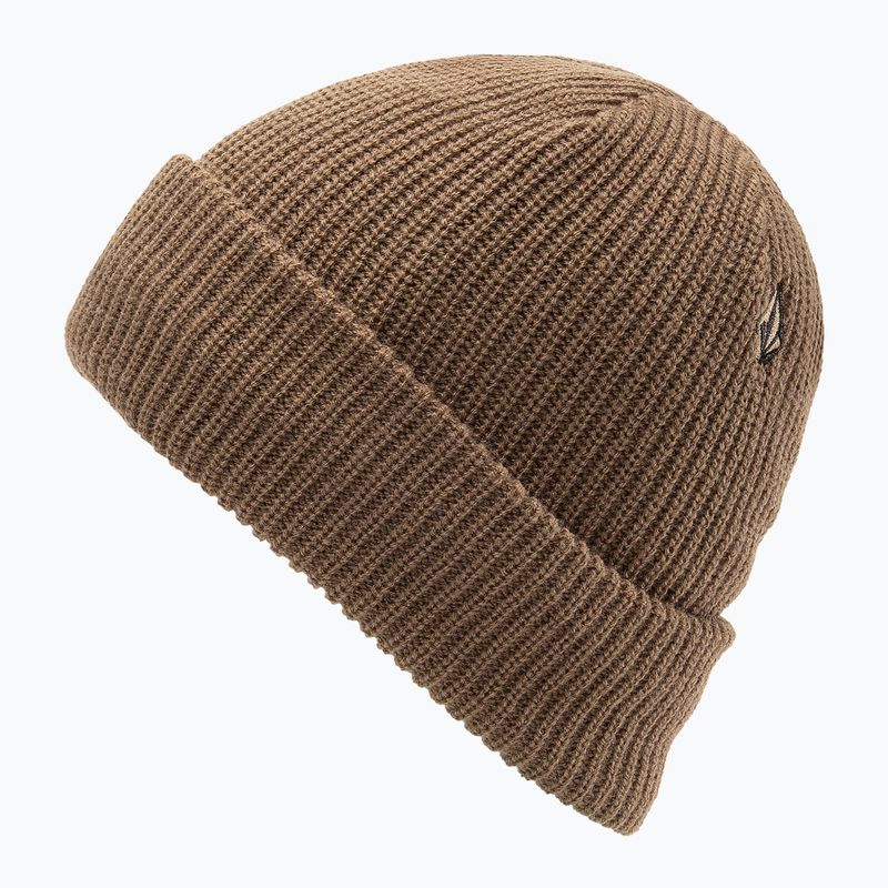 Férfi téli sapka Volcom Sweep Lined Beanie teak 2