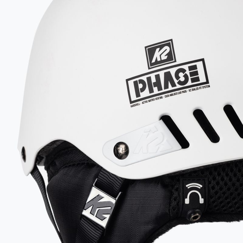 Sí sisak K2 Phase Pro fehér 10B4000.2.1.L/XL 7