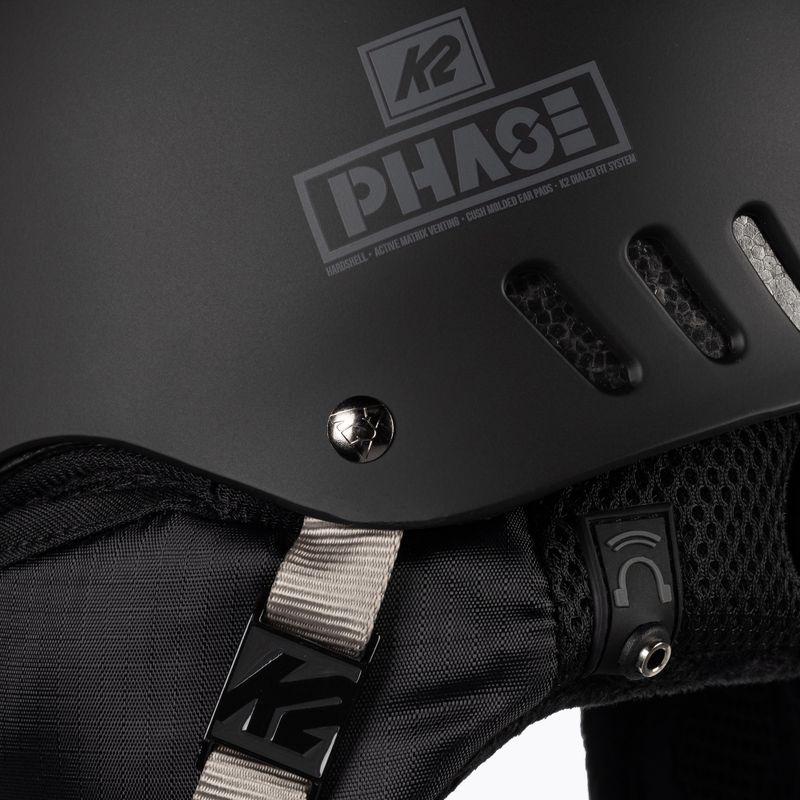 Sí sisak K2 Phase Pro fekete 10B4000.3.1.L/XL 10B4000.3.1.L/XL 8