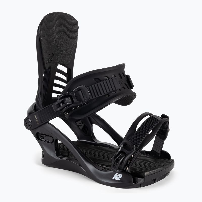 Női snowboard kötés K2 Cassette fekete 11E1010