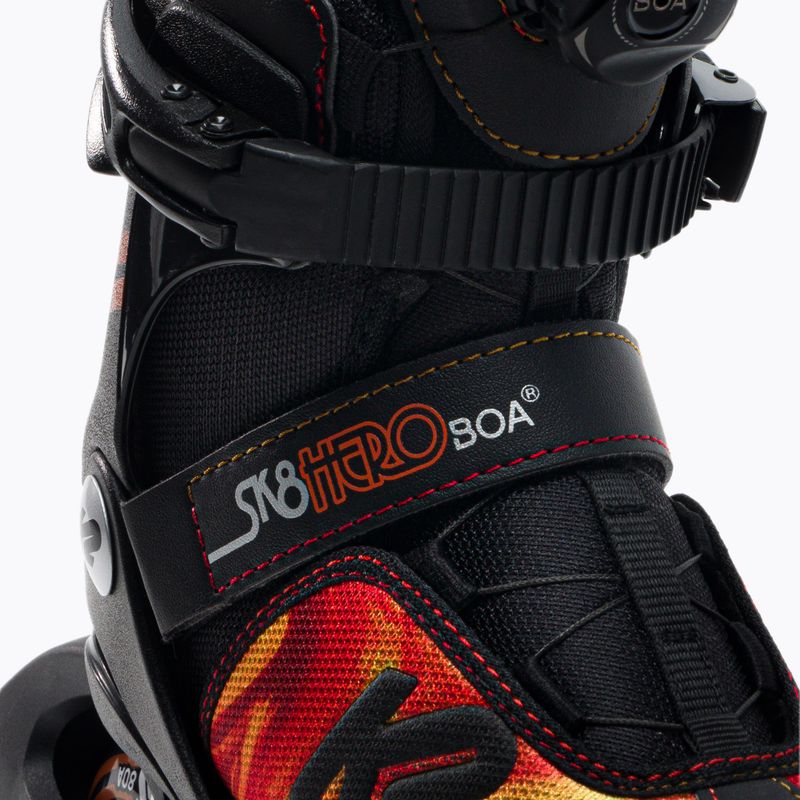 K2 gyerek korcsolya Sk8 Hero Boa Alu fekete 30F0118 5