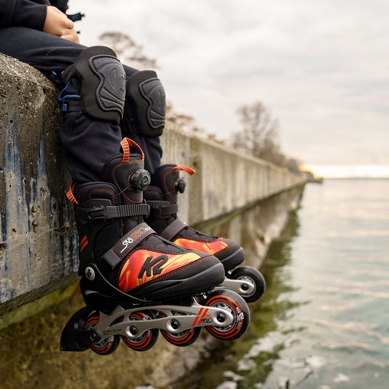 K2 gyerek korcsolya Sk8 Hero Boa Alu fekete 30F0118 7