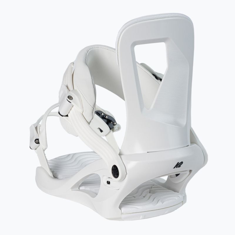 Női snowboard kötés K2 Bedford fehér 11E1009 4