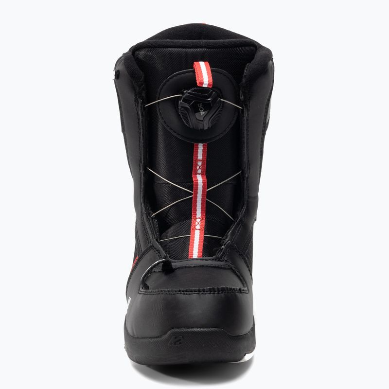 Gyermek snowboard csizma K2 Mini Turbo fekete 11F2033 3