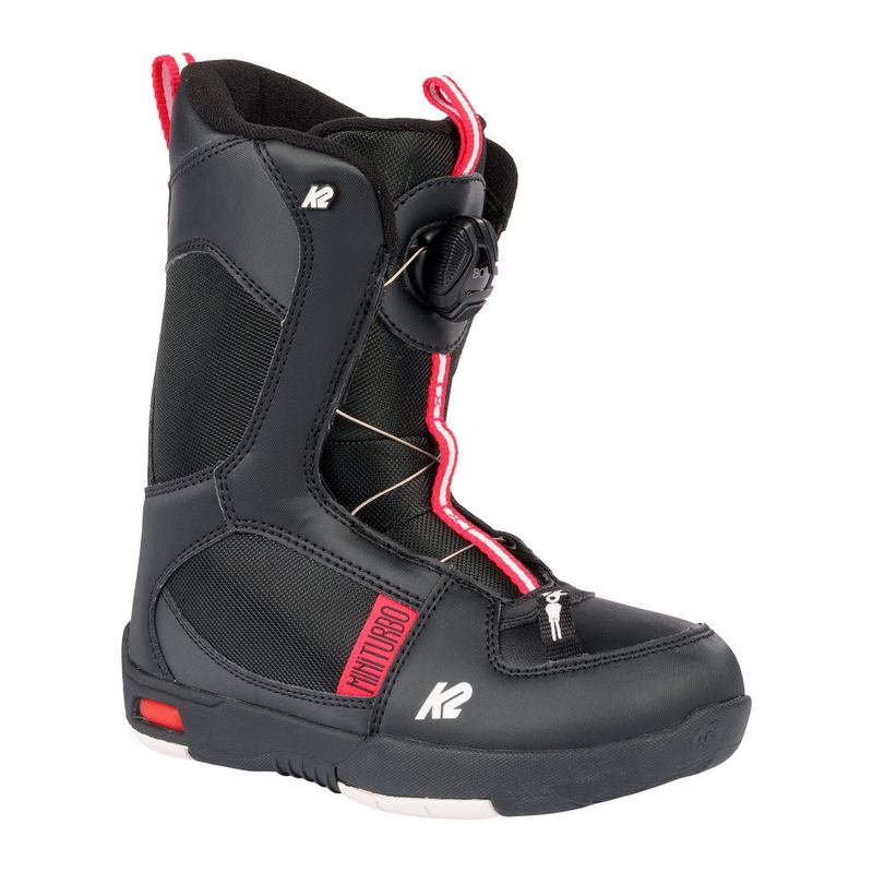 Gyermek snowboard csizma K2 Mini Turbo fekete 11F2033 7