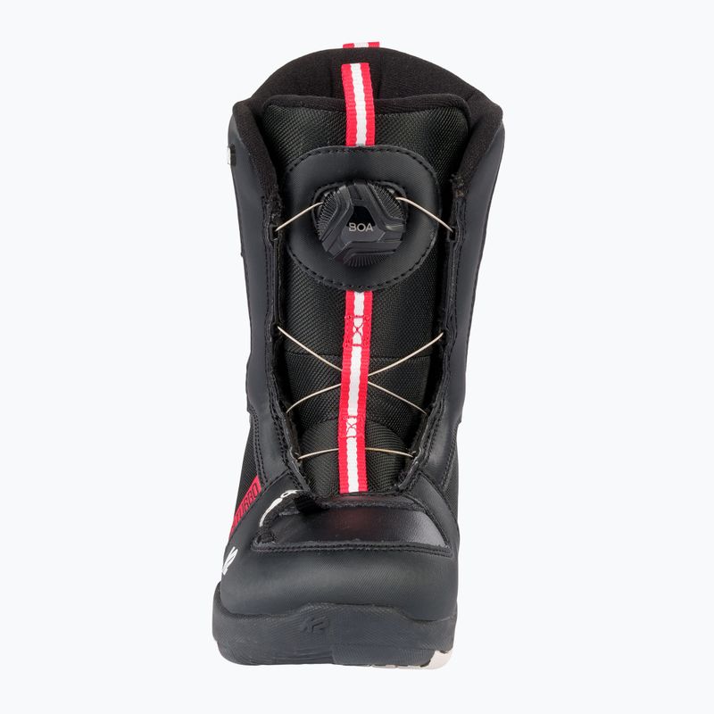 Gyermek snowboard csizma K2 Mini Turbo fekete 11F2033 9