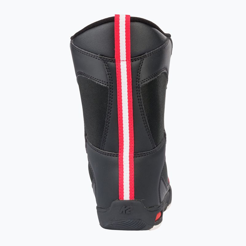 Gyermek snowboard csizma K2 Mini Turbo fekete 11F2033 11