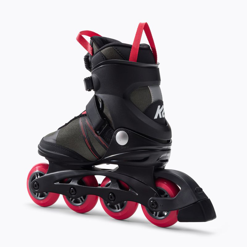 Női korcsolya K2 Alexis 80 Boa szürke 30G0317 3