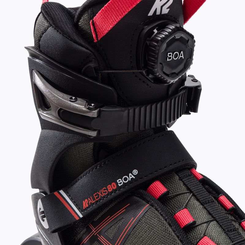 Női korcsolya K2 Alexis 80 Boa szürke 30G0317 5
