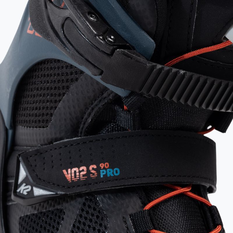 K2 Vo2 S 90 Pro férfi inline görkorcsolya fekete 30G0245 5