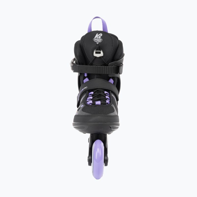Női görkorcsolya K2 Alexis 80 Pro black/lavendar 10