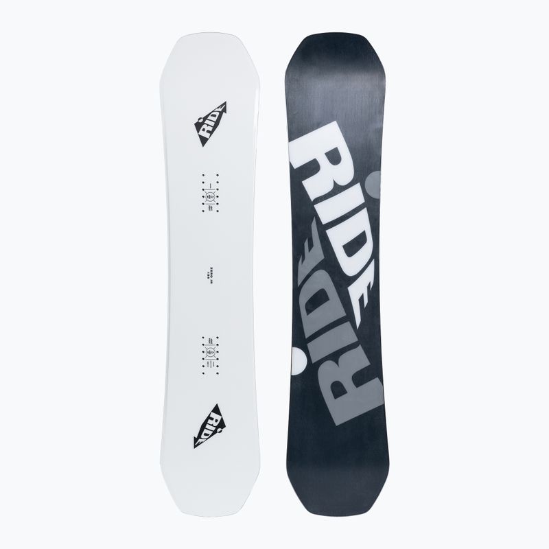 Gyermek snowboard RIDE Zero Jr fehér és fekete 12G0028